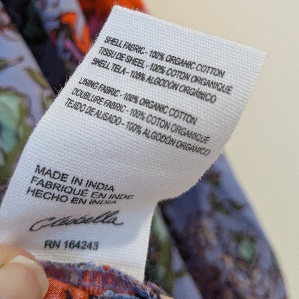 NEW Cleobella Brenna Floral Print Peplum - Picture 7 of 8